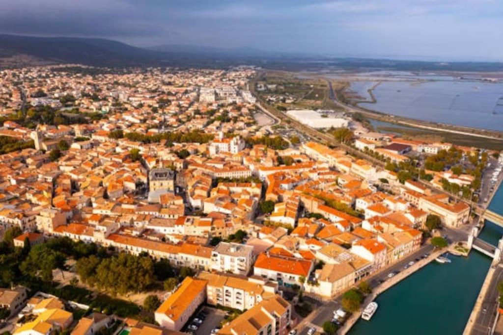 Appart 5P Terrasse Sud Vue Mer, Acces Direct Plage Frontignan Exterior photo